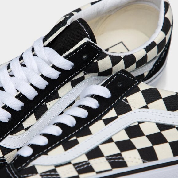 VANS Old Skool Primary Check Black White Checkerboard Men's Sz 12 VN0A38G1P0S - Picture 16 of 16